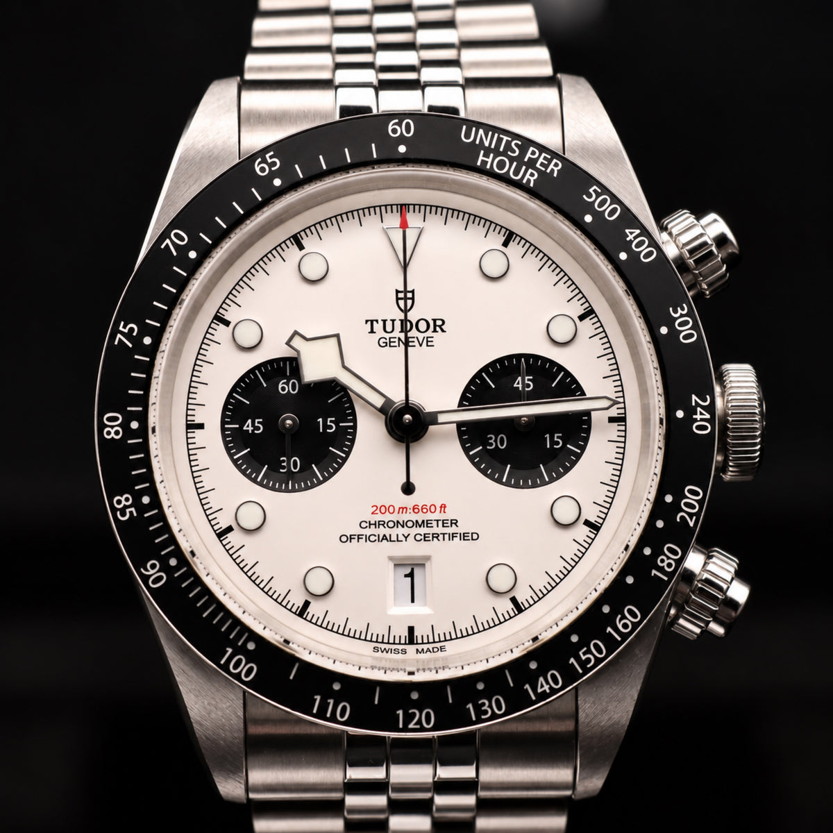 Tudor Black Bay Chrono 41mm — White Dial — 79360N-0002