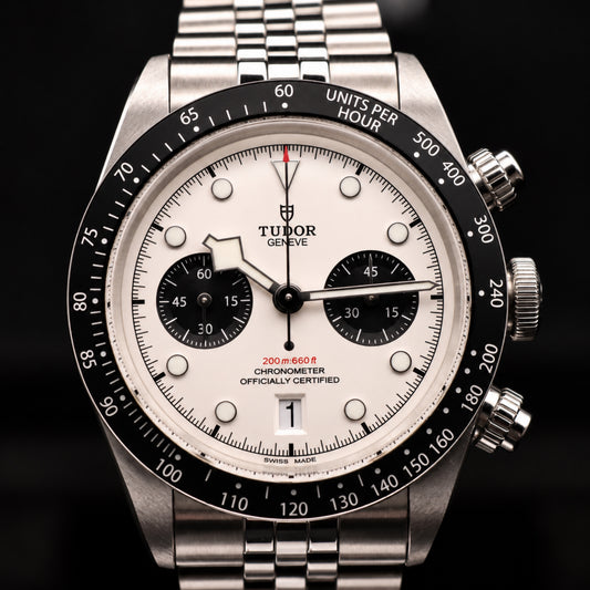 Tudor Black Bay Chrono 41mm — White Dial — 79360N-0002