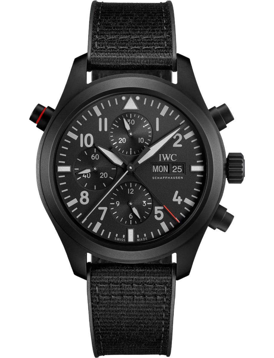 IWC Pilot's Watch Double Chronograph Top Gun Ceratanium IW371815