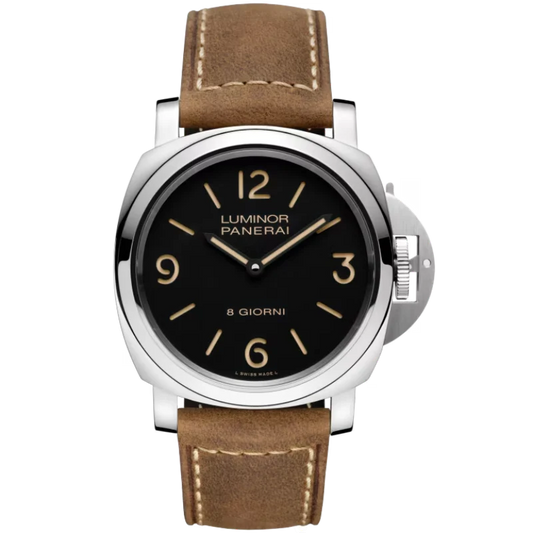 LUMINOR 8 GIORNI PAM00914 44 MM STAINLESS STEEL WITH BLACK DIAL