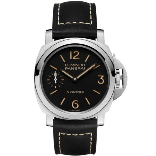 LUMINOR 8 GIORNI PAM00915 44 MM STAINLESS STEEL WITH BLACK DIAL