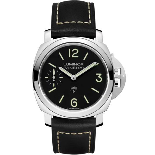 LUMINOR LOGO PAM01084 44 MM STAINLESS STEEL WITH BLACK DIAL