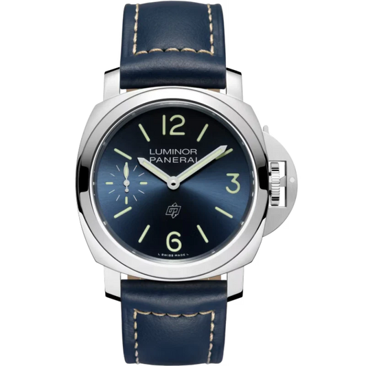 LUMINOR BLU MARE PAM01085 44 MM STAINLESS STEEL WITH BLUE DIAL