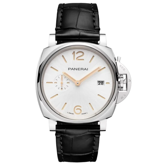 LUMINOR DUE PAM01388 42 MM STAINLESS STEEL WITH WHITE DIAL